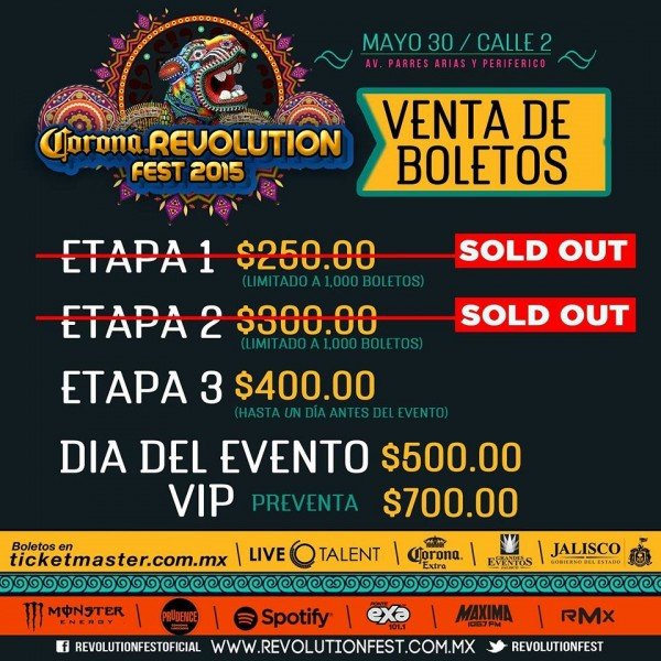 Revolution fest este fin en GDL 4 Revolution-Fest-2015-Precios